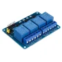 2Pcs 12V 4CH Channel Relay Module With Optocoupler For PIC AVR DSP ARM