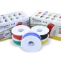 16/17AWG 4m/roll 5 color Mix Box Super Soft Silicone Wire Heat Resistant Flexible Tinned Copper Stranded Cable Electirc Wire DIY