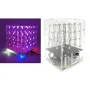Wireless Remote-Controlled 4x4x4 Full-Color Light Cube 64 LEDs 5V RGB LED Night Light Animation Mode Sound-Activated Mode Energy Saving High Quality