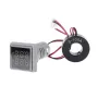 3pcs White Light AC 60-500V 0-100A D18 Square LED Digital Dual Display Voltmeter Ammeter Voltage Gauge Current Meter 