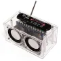 Kit di altoparlanti Bluetooth fai da te con radio FM 87,5-108 MHz, kit di saldatura fai da te, assemblaggio elettronico, supporto per scheda TF, disco U, AUX
