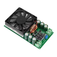 20A 600W DC Step-down Power Module 120V 96V 72V to 24V 12V 5V High Power Adjustable Voltage with Display for Solar Battery Charging
