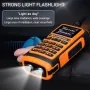 2Pcs Baofeng UV-17 Pro GPS Handheld Walkie Talkie Six Bands Wireless Copy Frequency Flashlight Type-C Charger Ham Transceiver FM Radio