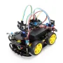TSCINBUNY Automation Smart Robot Car Kit for Arduino Programming with Ultrasonic and Infrared Sensors Line Tracking Obstacle Avoidance DIY Educational STEM Kit