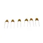 480pcs Monolithic Ceramic Capacitor Assortment Kit 10pF-10uF 50V Fixed Capacitors High Temperature ±10% Tolerance Ideal for Electronics Projects and Repairs