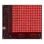 SMD Dot Matrix Advertising Screen Kit 256 LED 5V DC Pre-Programmed Microcontroller DIY Electronics Row Scanning PCB Board for Customizable Signage Displays
