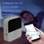 Tuya WiFi Smart Temperature Humidity Sensor Indoor Thermometer Hygrometer Meter with LCD Display Screen Detector APP Remote Monitoring Support Alexa Google Home