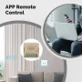 MOES WM-108-M WiFi Tuya Smart Curtain Switch Module 90-250V AC App Remote Motor Steering Calibration Smart Home Automation Voice Control with Alexa Google Assistant