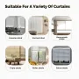 MOES Tuya Zigbe Smart Curtain Motor Chain Roller Blinds Timing Function App Remote Control Voice Control with Alexa Google Home