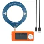 Mini Pocket Radio ESP32-S3 SI4732 Receive Radio 1.9inch IPS Screen LSB/USB/AM/FM Radio with Loop Antenna 0.5-108mhz HF SW MW VHF
