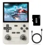 KINHANK K36 64G Handheld Game Console 3.5inch IPS Screen Built-in 10000+ Games 30+ Emulators 3500mAh Battery Rechargeable Video Game Palyer with Dual Joystick for PSP/PS1/DC/N64/SS