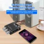 ZK-502MT bluetooth 5.0 Amplifier Board 2x50W High Power Stereo Audio Module Bass Treble Control Dual Channel AUX Input Portable HiFi Sound System for Speakers
