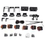 6DOF Robot Mechanical Arm Clamp Claw Kit Industrial Manipulator Metal Gear 180 Degree Rotation Aluminum Frame Educational Robotics Teaching