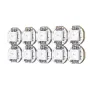 100 pezzi Geekcreit? DC 5V 3MM x 10MM WS2812B Scheda LED SMD con IC-WS2812 integrato