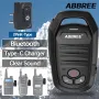 ABBREE AR-639 Wireless Handheld bluetooth Microphone Speaker Type-C for Baofeng UV-5R UV-21 PRO Quansheng UV-K5 K6 TK11 Walkie Talkie