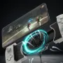 DATA FROG X3 Wireless bluetooth Game Controller Built-in Cooling Fan Hall Joystick and Trigger Turbo Function Stretchable Gamepad Fits for 3.94-6.89'' Mobile Phone