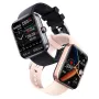 F57L 1.91-inch HD Screen Heart Rate Blood Pressure Blood Glucose SpO2 Monitor Sleep Monitoring Temperature Measurement Multi-sport Modes IP67 Waterproof Smart Watch