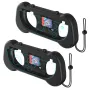 JYS JYS-NS2263 Switch2 Game Controller Grip Switch2 Left and Right Small Handle Grip with Hand Strap Ergonomic Anti-Scratch Lightweight Joy-Con Comfort Game Accessories