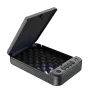 BlackSmith Portable Biometric Electronic Safes Quick Access Fingerprint Recognition Key Safe with Keys Keypad and APP Control Key Lock Box for Home Travel Car