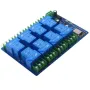 DC7-28V / 5V Power Supply ESP8266 WiFi 8 Channel 30A Relay Module ESP-12F Development Board