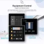 Tuya Smart Home Multiple Zigbee3.0 Control Panel 4-inch LCD Touch Screen 3 Gang Smart Switch APP Remote Control Zigbe Gateway Required