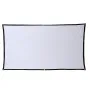 16: 9 Projector Screen Home Projection Screen Cloth Outdoor Portable Folding Simple Soft Curtain with Hook