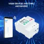 Tuya Smart Leakage Circuit Breaker WIFI Energy Meter Kwh Metering Switch Timer with Voltage Current and Leakage Protection APP Control