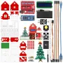 DIY Learning Christmas House Starter Kit For Arduino Project Programming Smart IOT Educational Electronics Complete Kit +Codes