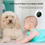 Tuya WiFi Temperature Humidity Sensor Smart Home Automation Voice Control Real Time Sensor USB Powered Supply with Amazon Alexa Google Home Asistant