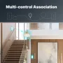 MoesHouse Tuya Smart WiFi Light Switch US Plug 1/2/3/4 Gang Glass Touch Panel APP Remote Control Timing Function Voice Control with Alexa Google Assistant
