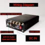 G5 TPA3255 Digital Amplifier 300W+300W HIFI Sound System Power Amplifier High Fidelity Audio High Signal-to-Noise Ratio Low Distortion Wide Compatibility Plug and Play