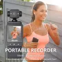 DV01 Portable Multifunctional Recorder 1080P HD Camera with WiFi Connectivity Anti-shake Dual Fill Lights Adjustable Rotating Lens Sport Camera Cycling Recorder