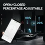 MoesHouse Smart ZigBe Star Ring Curtain Switch APP Remote Control for Roller Shutter Electric Curtains Blind Motor Work with Alexa/Google Home European Version