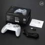 EasySMX ESM-X20 Wireless Gaming Controller Dual Hall Trigger 3-Mode Detachable Hall Joystick RGB Light 1000Hz Polling Rate Gryo 2.4G/bluetooth/Wired Gamepad for Switch/PC/Steam Deck