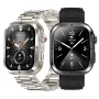MK86 2.01inch HD Screen LED Flashlight bluetooth Call Heart Rate Blood Pressure Blood Oxygen Monitor Sleep Monitoring Multi-sport Modes Music Playback IP68 Waterproof Smart Watch