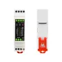 Rail-mount TTL To RS485 Galvanic Isolated Converter 600W Lightningproof & Anti-Surge Multi-Isolation Protection