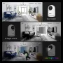 Srihome SH042 1080P Smart Mini WiFi IP Camera 2MP PTZ Color Night Vision Human Detection Two-way Audio Baby Monitor Auto Tracking Home Security CCTV Camera