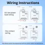SONOFF MINI-D Dry WiFi Smart Switch with Matter Dry Contact Output AC/DC Input Compatible Alexa & Google Home for Garage Doors Boilers Low Power DC Motors/Solenoid Valves