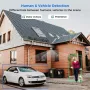 PK-4YHC285 5MP Wifi IP Camera Guard Viewer Security System Human Vehicle Detection 2-Way Audio Smart Playback PoE Night Vision