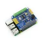 High-Precision AD/DA Digital Analog Module Expansion Board for Raspberry Pi 4B/3B+ Compatible with Jetson Nan Module
