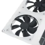 18V 12W Büyük Güneş Paneli Güçlü Güneş Hava Arıtma Egzoz Düz Fanı Ev Kullanımı İçin