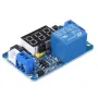 5V Trigger Time Delay Relay Module with LED Digital Display 0-999s 0-999min 0-999H Work-delay/Delay-work