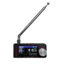 AMNVOLT Mini Si4732 Full Band DSP Radio Receiver ESP32-S3 Pocket Radio Support FM AM MW SW SSB LSB USB Mode Upgraded Version with 3D Printed Shell