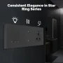MOES ZS-SR-EUB Tuya 20A ZigBee3.0 Smart Heater AC Switch High Load Electricity Monitor Double Pole App Remote Control Support Alexa Google