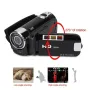กล้องดิจิทัล Full HD 1080P เครื่องบันทึกวิดีโอ DV หมุนได้ 270 องศา หน้าจอสัมผัสขนาด 2.7 นิ้ว เซ็นเซอร์ CMOS ซูมดิจิทัล 16 เท่า บันทึกวิดีโอความละเอียดสูง