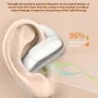 VIMAI V21 TWS Earbuds Open Ear bluetooth 5.4 Earphone Deep Bass HD Calls Directional Transmission 30H Playback Touch Control Earhooks On-ear Sports Headphones with Mic