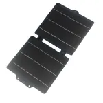 10W 5V ETFE Solar Charger Foldable Panel Lamination IPX6 Waterproof Monocrystalline 22 Percent Efficiency Thin Lightweight USB Type C Portable Device Charging
