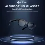 [World Premiere]Zeblaze Eyewear AI Smart Shooting Glasses 5MP 1080P Camera ChatGPT-4o Enpowered Open-Ear Speakers 32GB Storage 14H Battery Life Multi-language Supported IPX4 Hands-Free Audio Smart Glasses