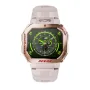 LOKMAT OCEAN GT 1.75-inch HD Screen Flashlight Compass AI Voice Assistant 3ATM Waterproof bluetooth Call Heart Rate Blood Oxygen Monitor Sleep Monitoring Multi-sport Modes Smart Watch
