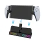 IPLAY HBP-614 for PS5 Portal Game Console RGB Light Charger Bracket with Detachable Stand Plug and Play